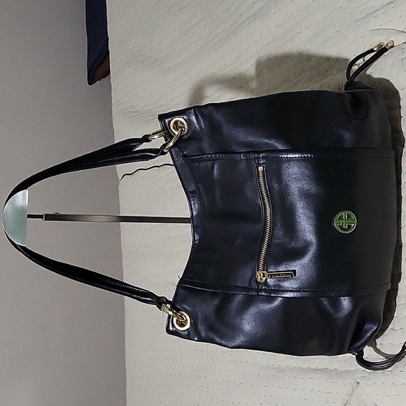 Giani Bernini Black and Gold Bag - Picture 5 of 15